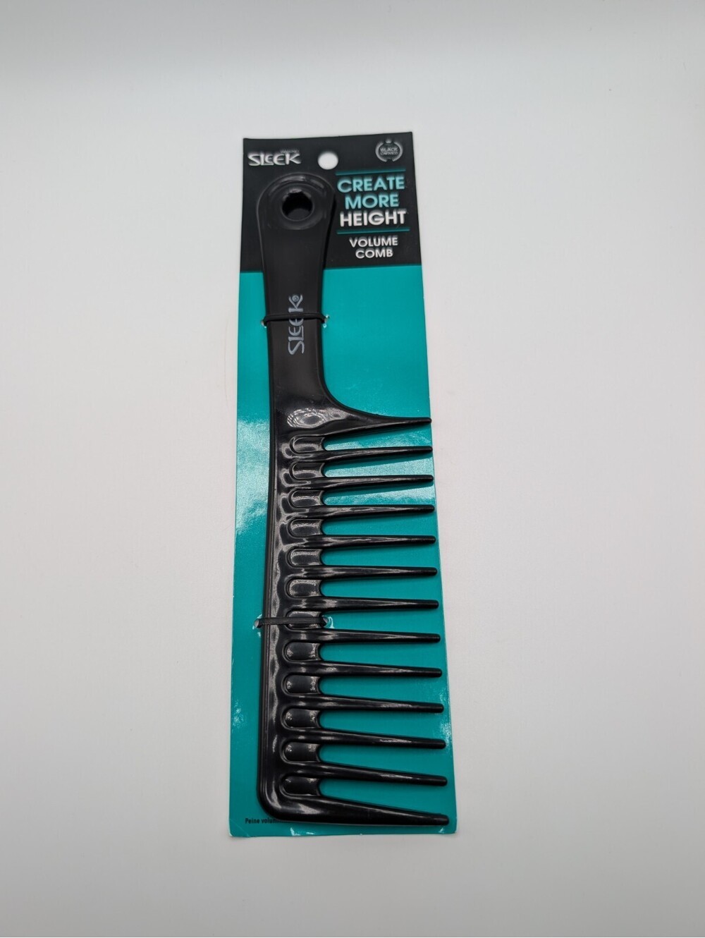 Black Volume Plastic Comb Large Big Teeth Firstline Sleek New